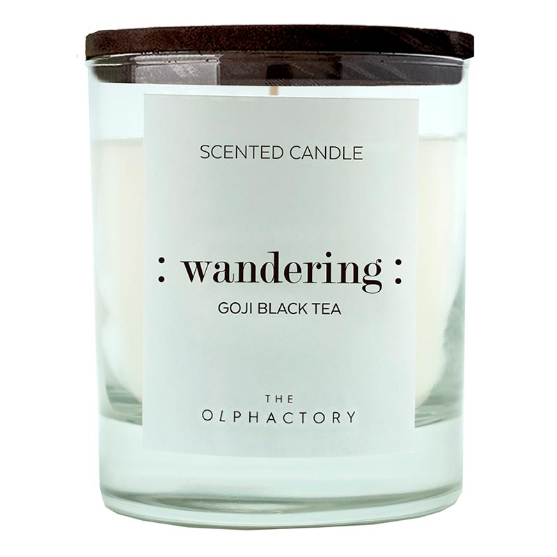 Свеча ароматическая Ambientair The Olphactory WANDERING Black Ягоды годжи 40 ч, Белый
Свеча ароматическая Ambientair The Olphactory WANDERING Black Ягоды годжи 40 ч, Белый