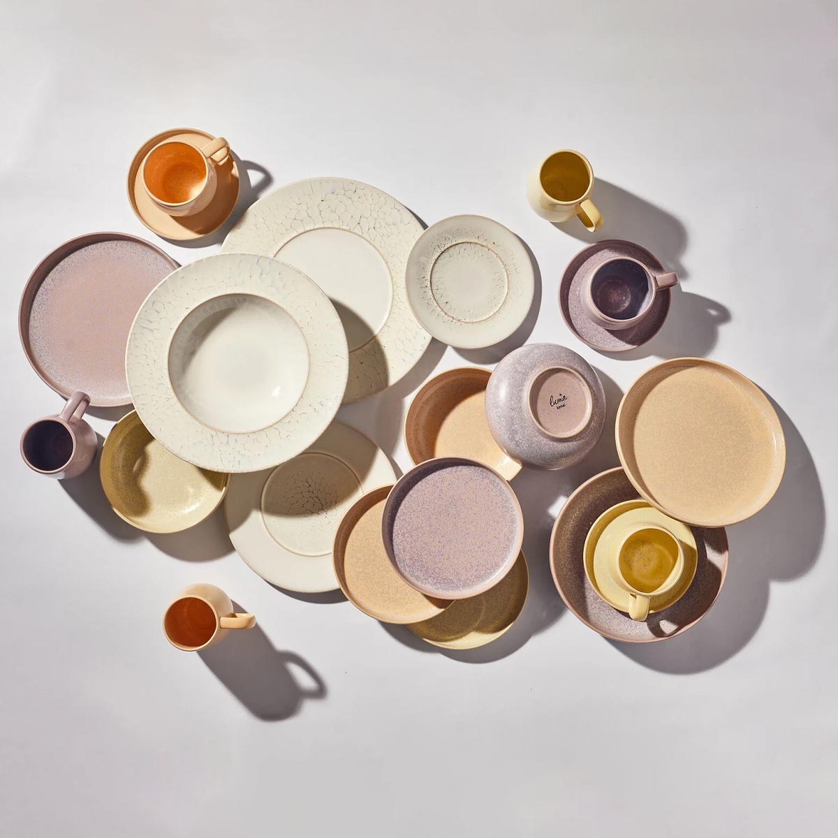 Тарелка глубокая 27см Kenai Ceramics Cheshuya, цвет белый