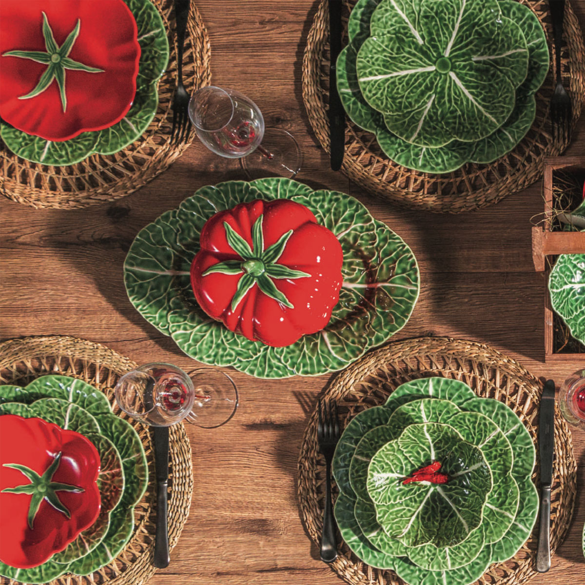 Набор тарелок закусочных Lefard Village Tomato 2шт