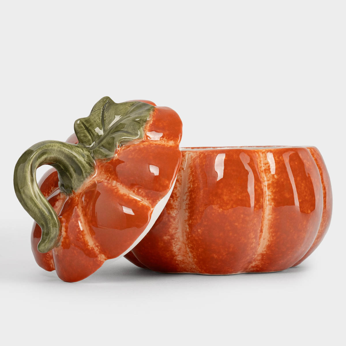 Емкость для хранения Anna Lafarg Bright Pumpkin Тыква с листом 520мл