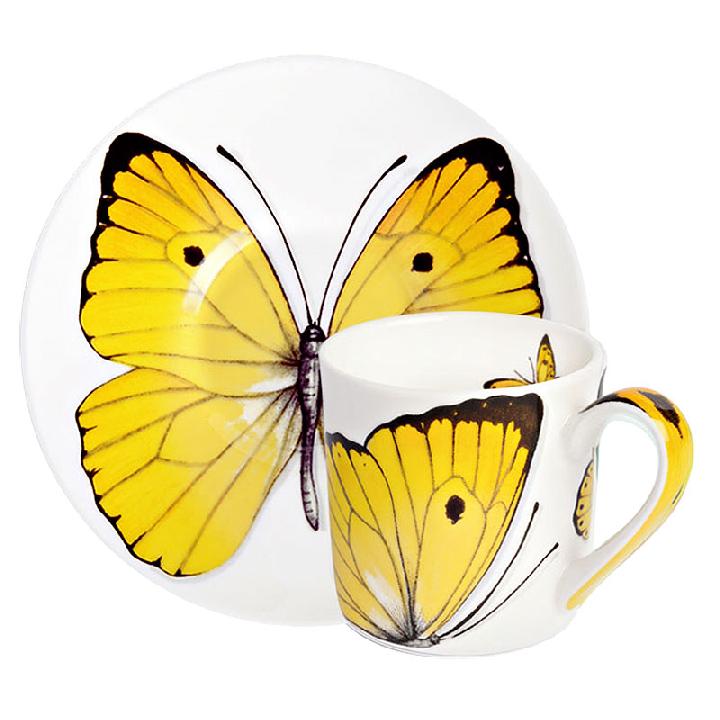 Пара кофейная Taitu Freedom. Butterfly