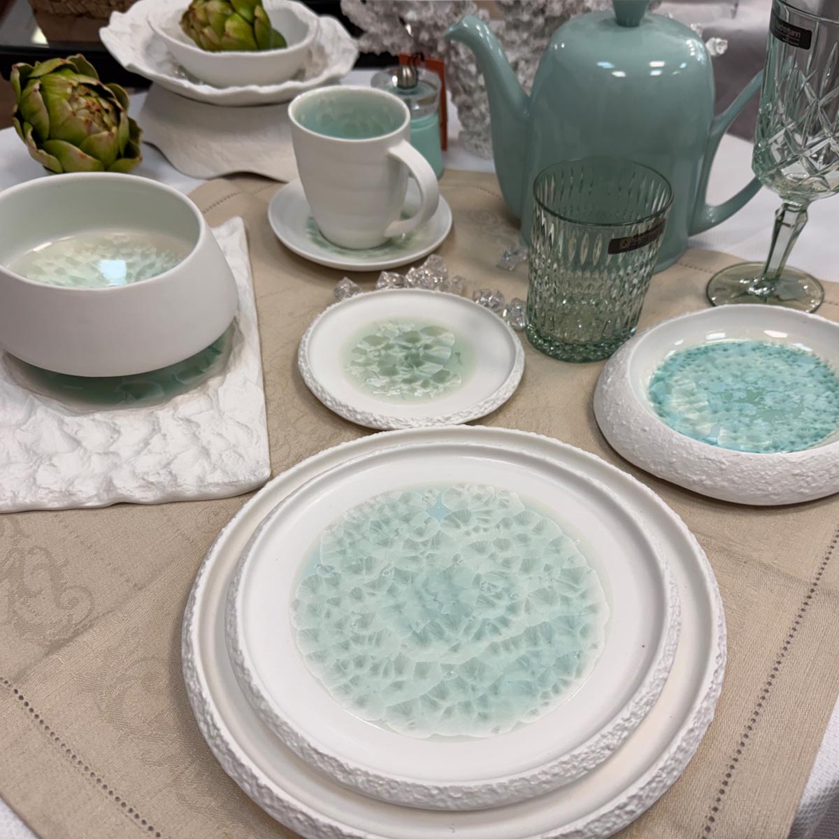 Тарелка с вертикальным бортом Home Chef Frost 24,5см