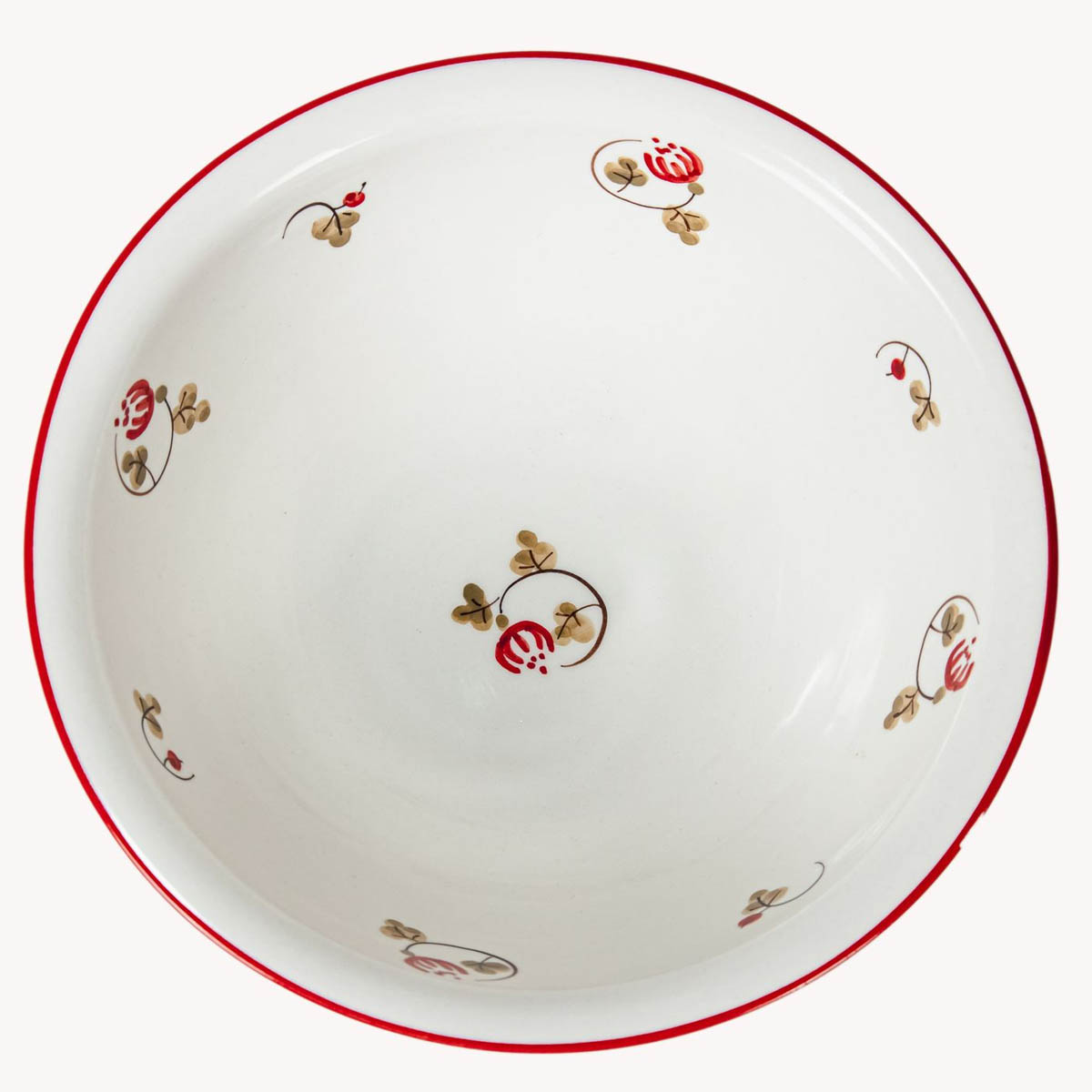 Тарелка суповая Дымов Керамика Сибирь Шиповник