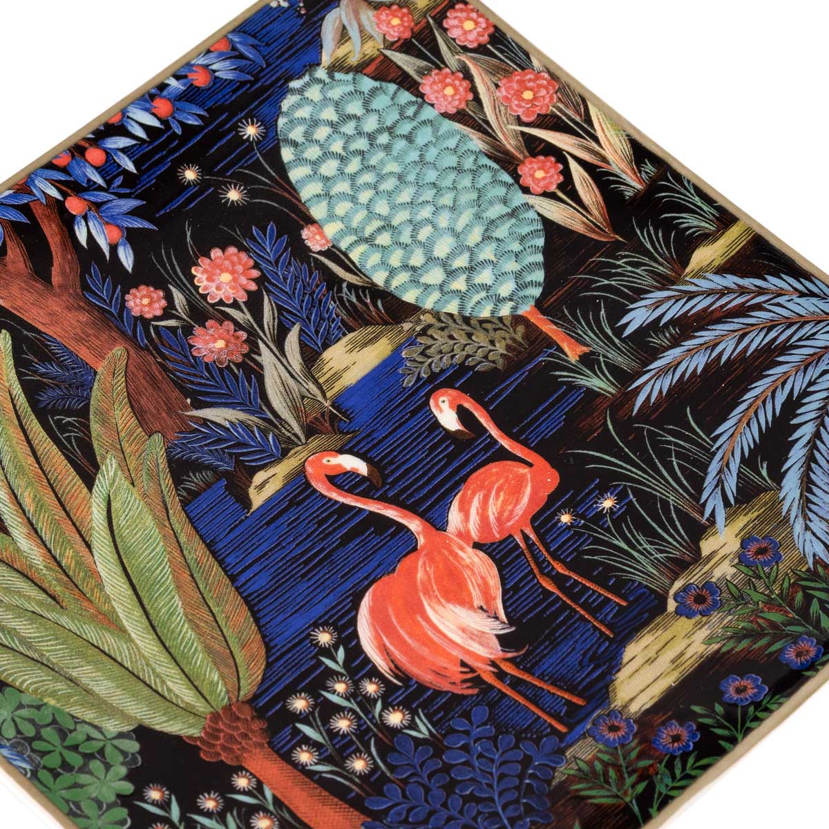 Блюдо квадратное Gien Le Jardin Du Palais 17х17см