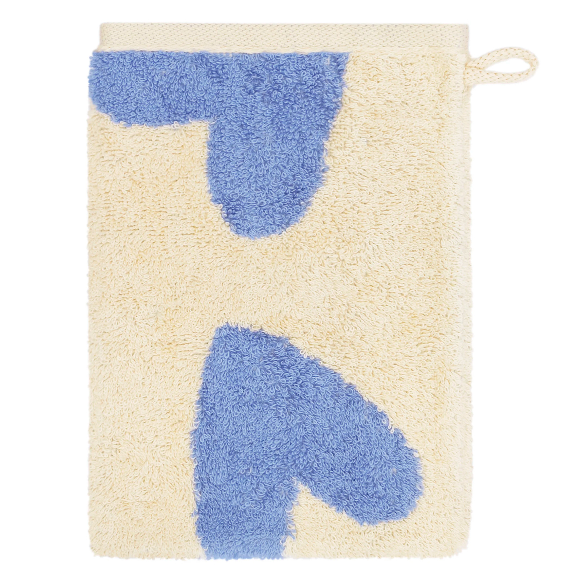 Полотенце Cawo Heart Beats 70x140см, цвет небесно-голубой