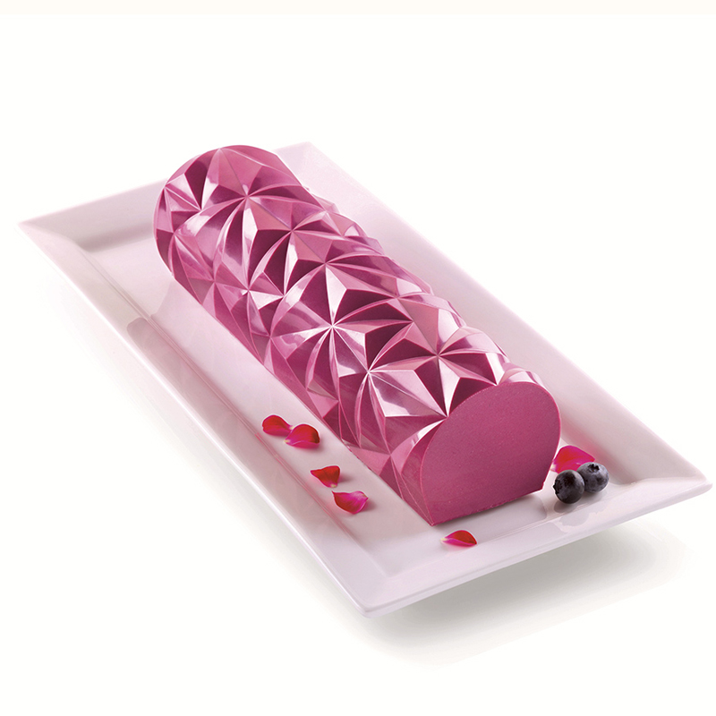 

Набор для приготовления пирожных Silikomart Diamond Buche, Белый