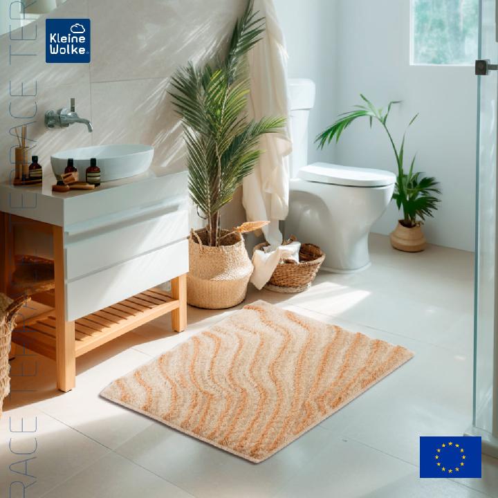 Коврик для ванной комнаты Kleine Wolke Terrace 55x65см, бежевый
