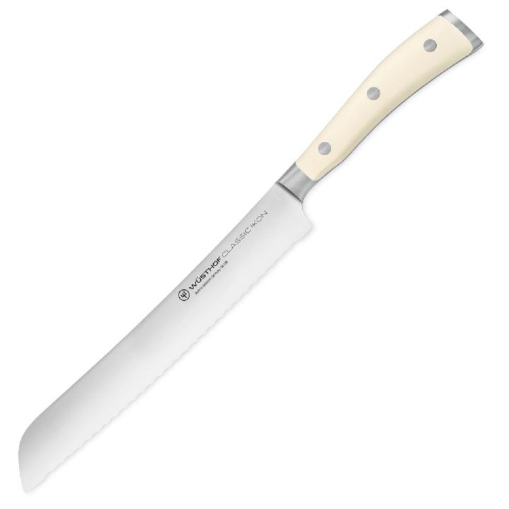 Нож кухонный для хлеба Wuesthof Ikon Cream White