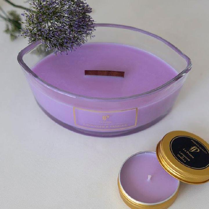 Свеча ароматическая La Prima Lavender & Vanilla (Лаванда и ваниль)