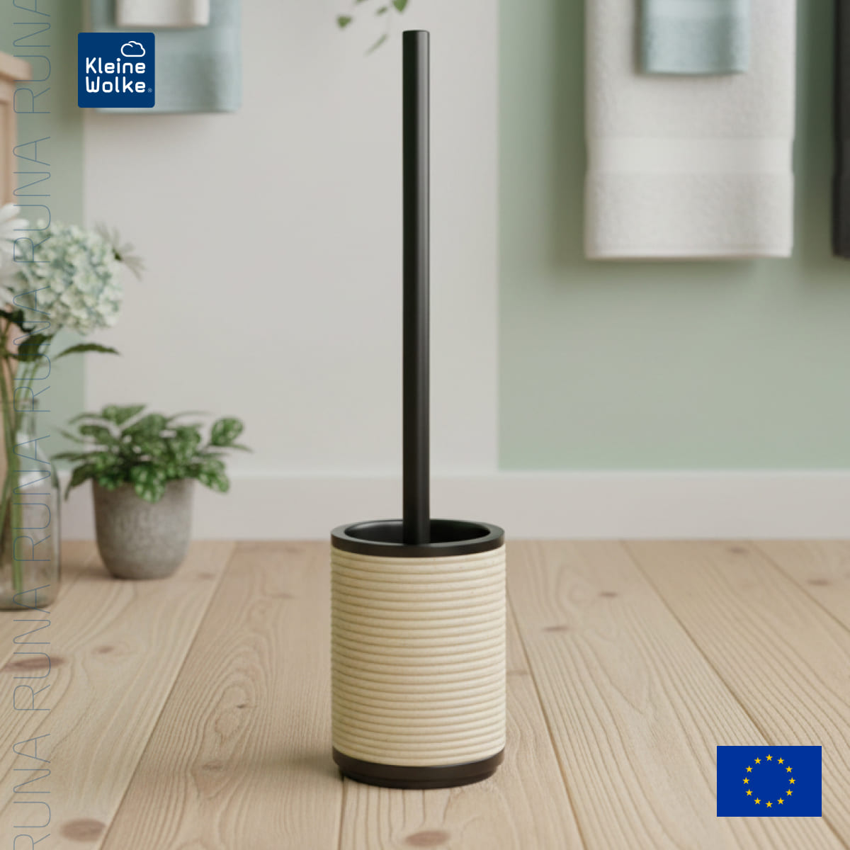 Ерш с подставкой Kleine Wolke Runa Nature