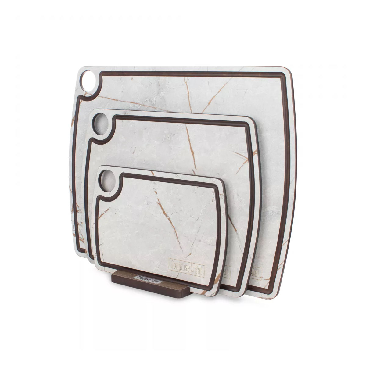 Набор разделочных досок ComposeEat Мраморный Грейс 3шт