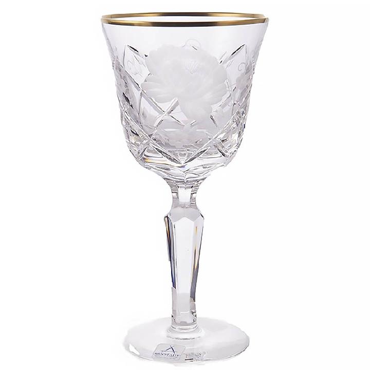 Набор бокалов Arnstadt Kristall Sunrose Gold 60мл, 6шт