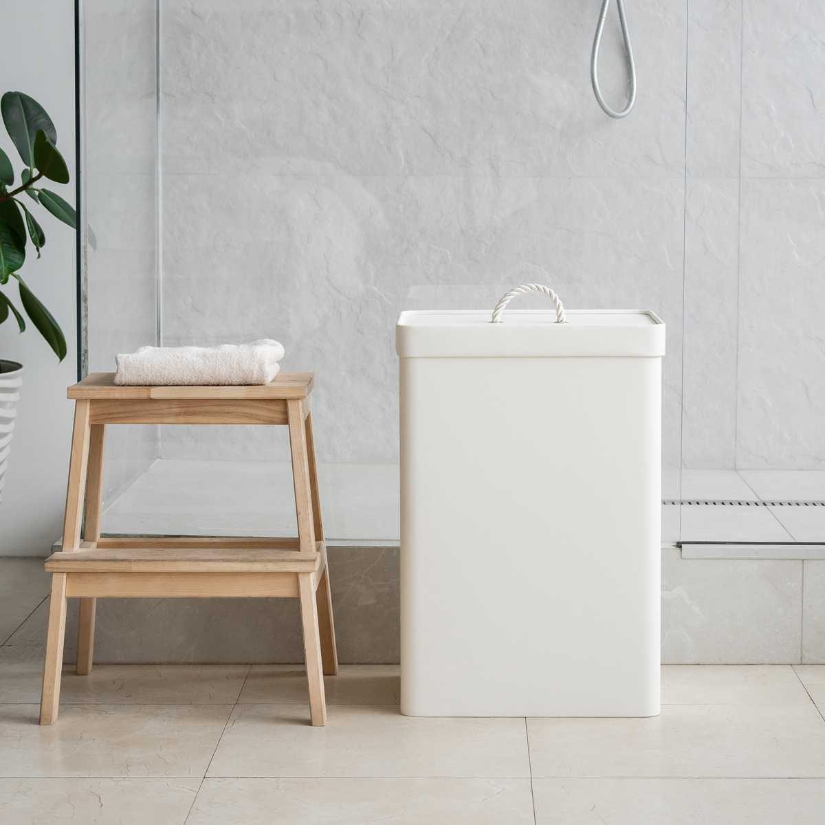 Корзина Rompicato Rectbask 70л, цвет белый