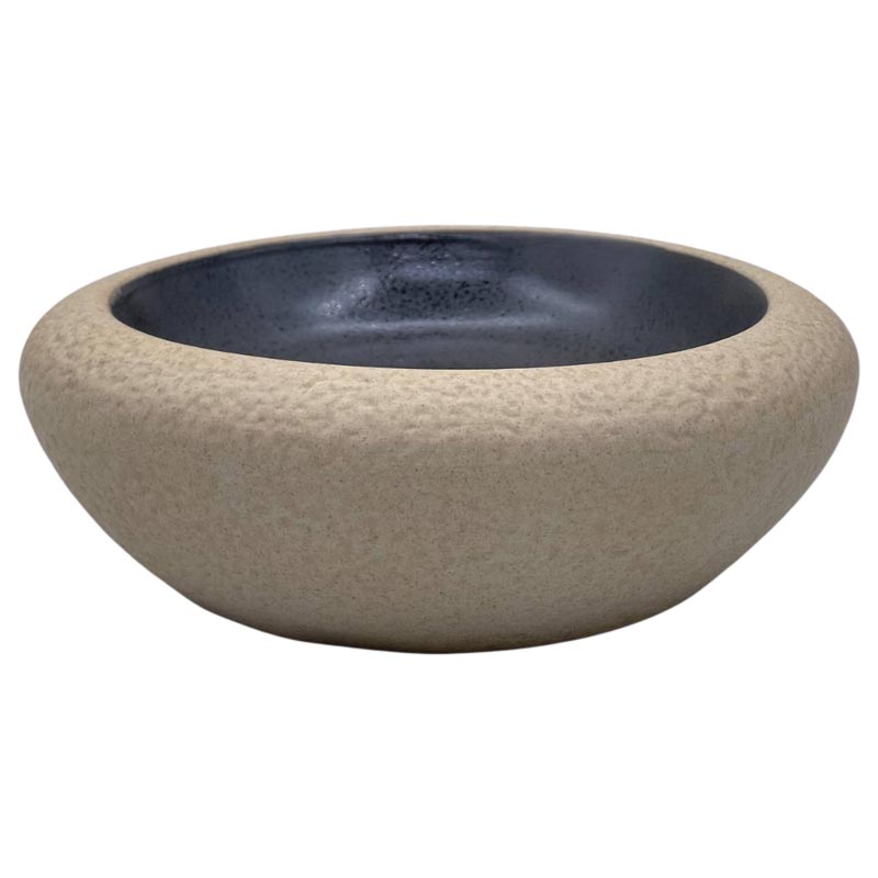 Салатник Kenai Ceramics PuraSangre, черно-коричневый