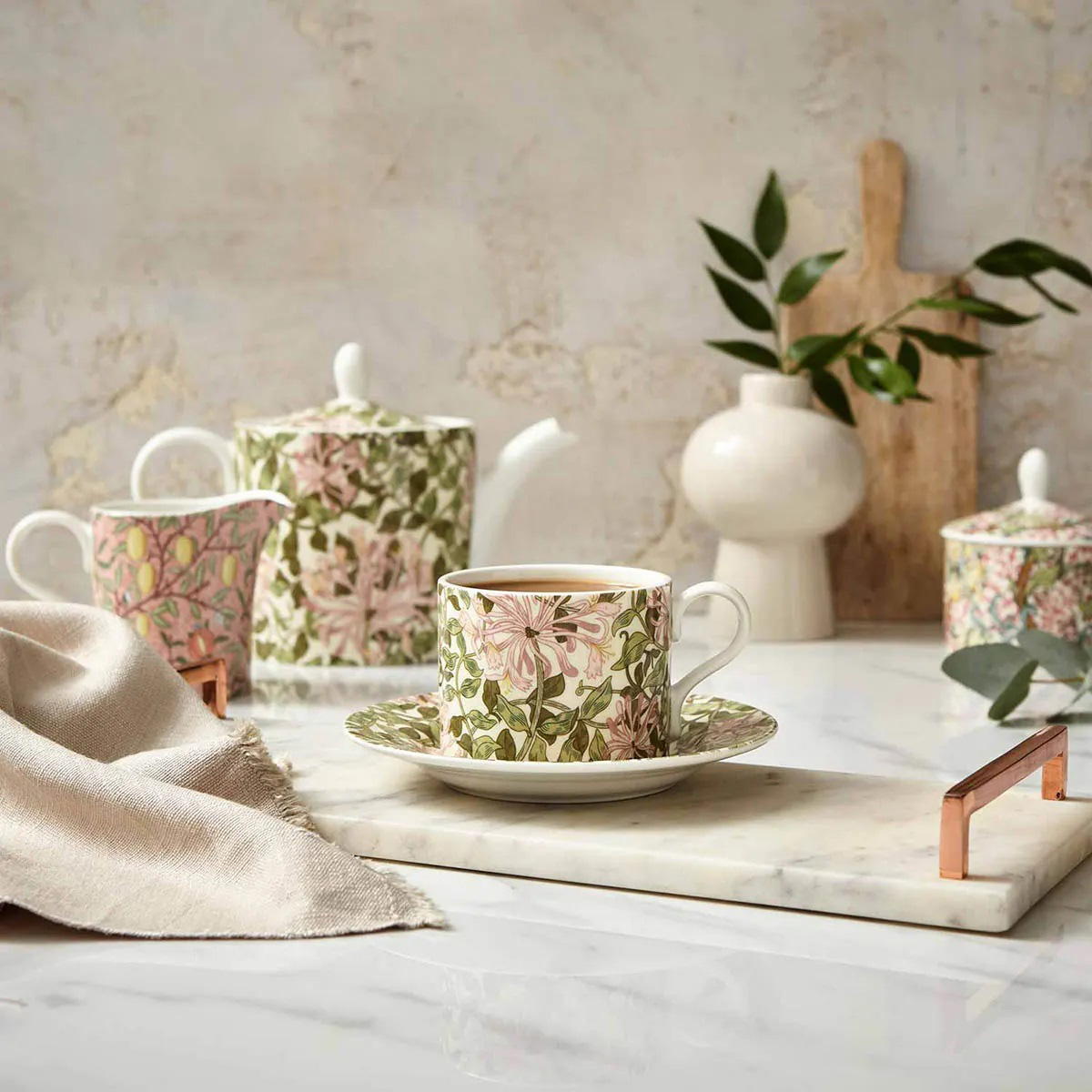 Пара чайная Spode Morris & Co Honeysuckle