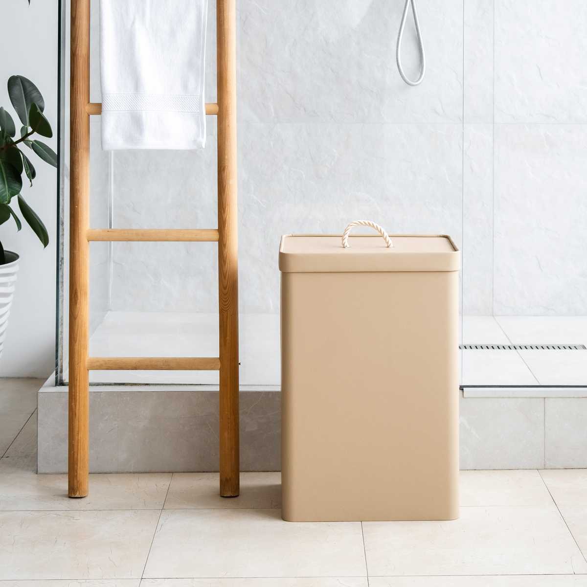 Корзина Rompicato Rectbask 70л, цвет бежевый