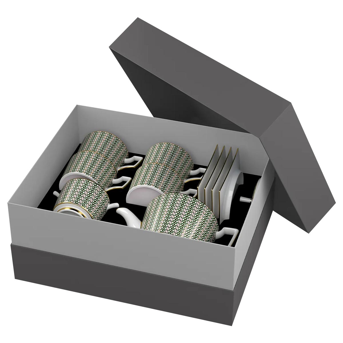 Набор чайный Esprado Eterna plain 10 предметов на 4 персоны