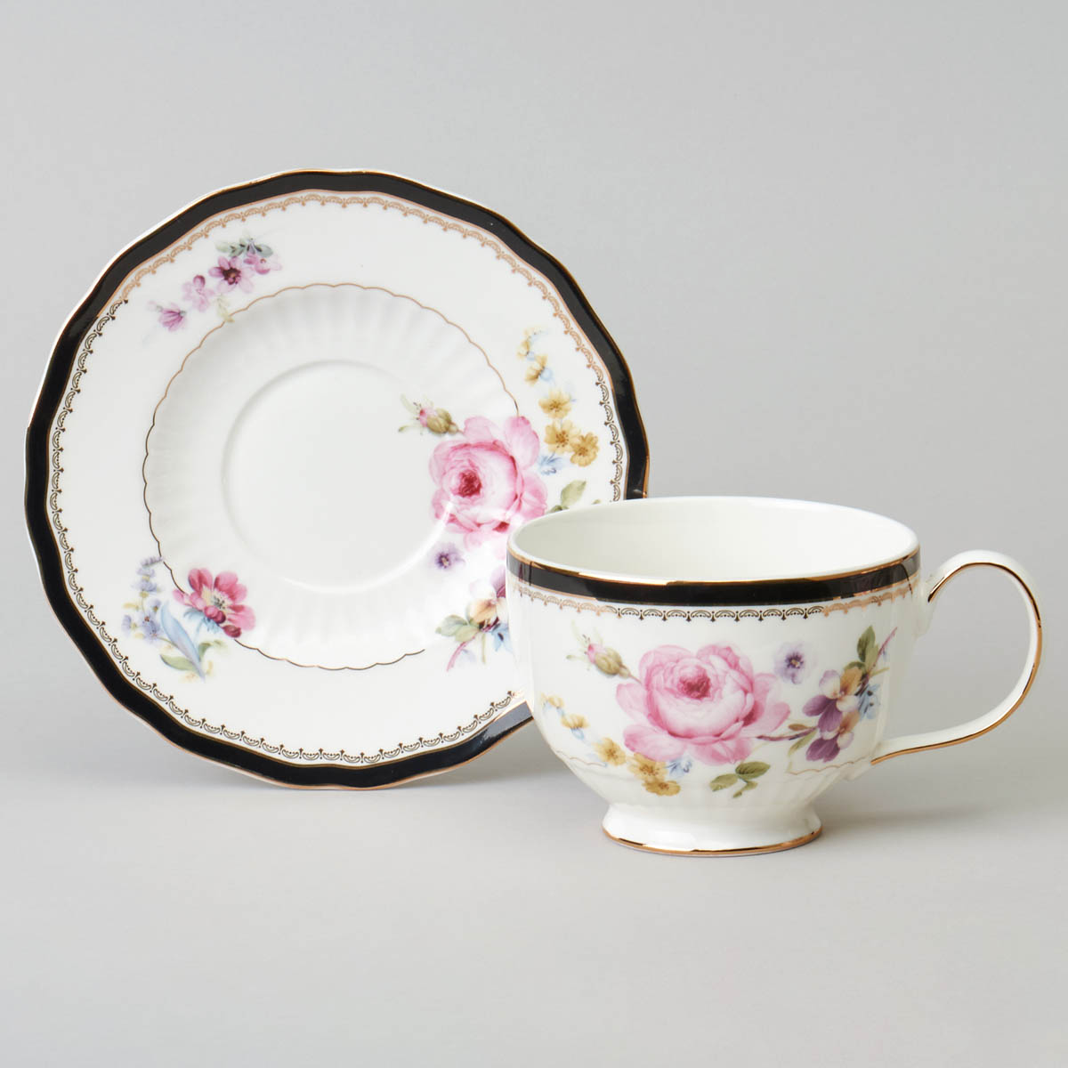 Чайный набор Lefard Мейсенский Букет 12 предметов на 6 персон