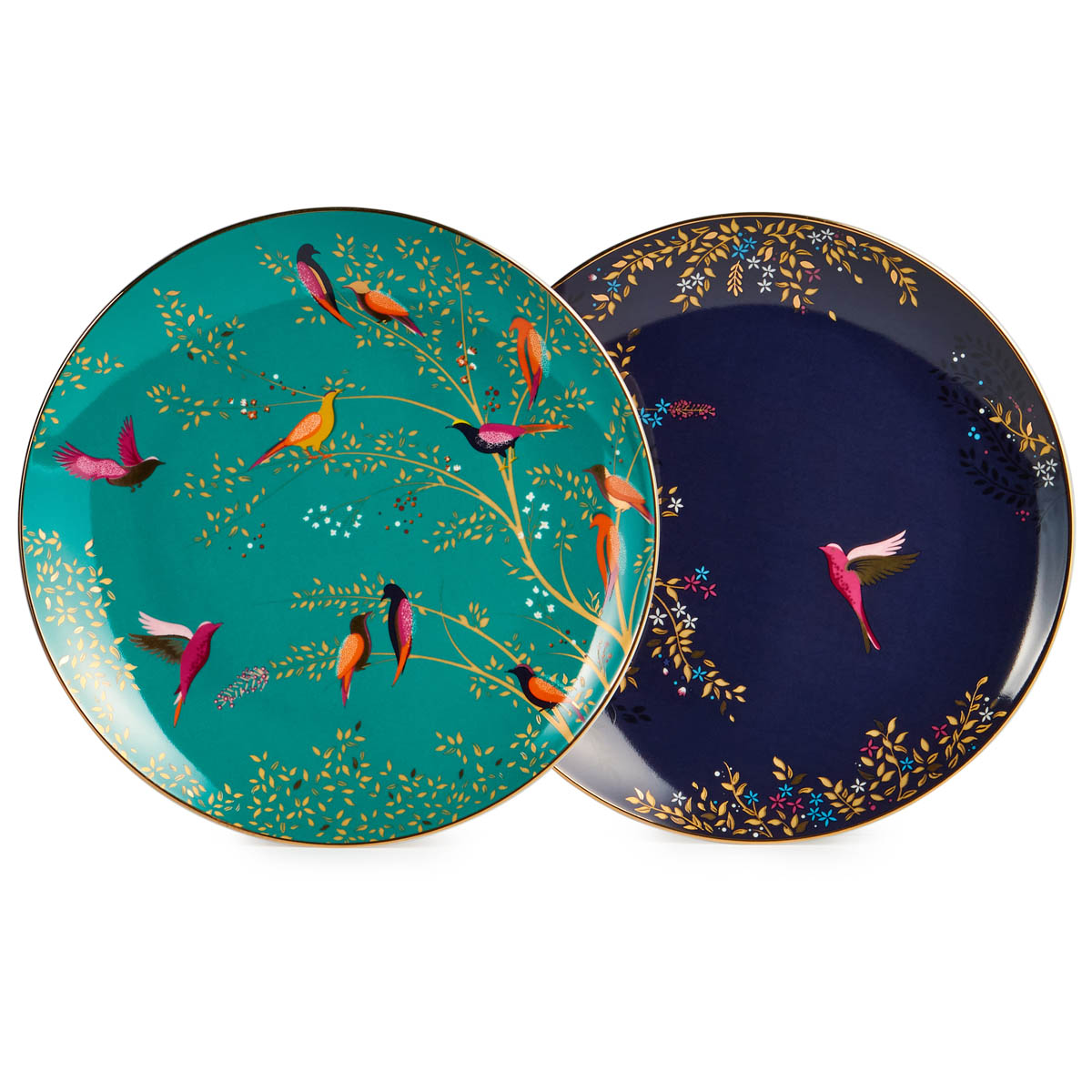 Набор тарелок закусочных Lefard Golden Birds 4шт