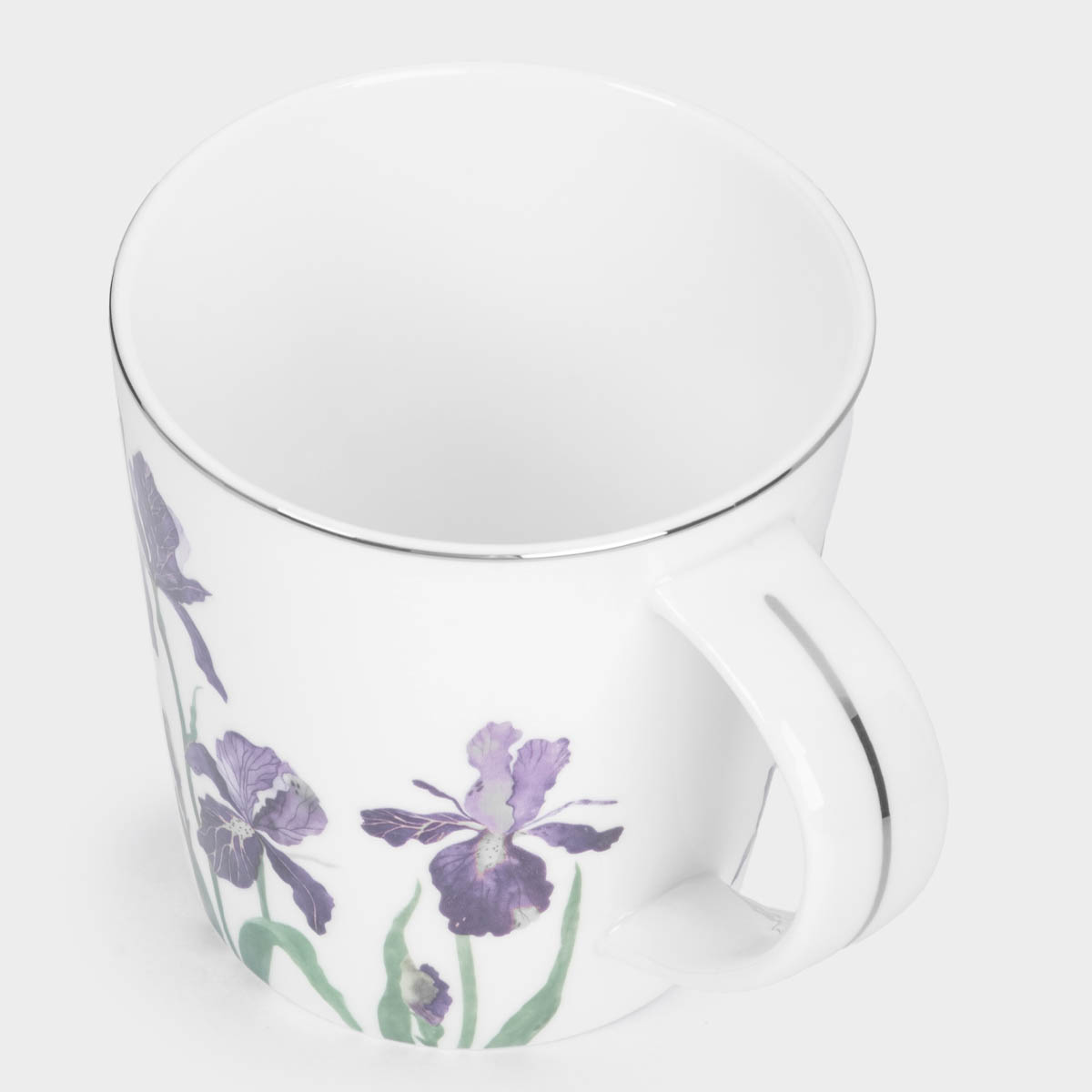 Кружка Anna Lafarg Сиреневое Утро Ирисы