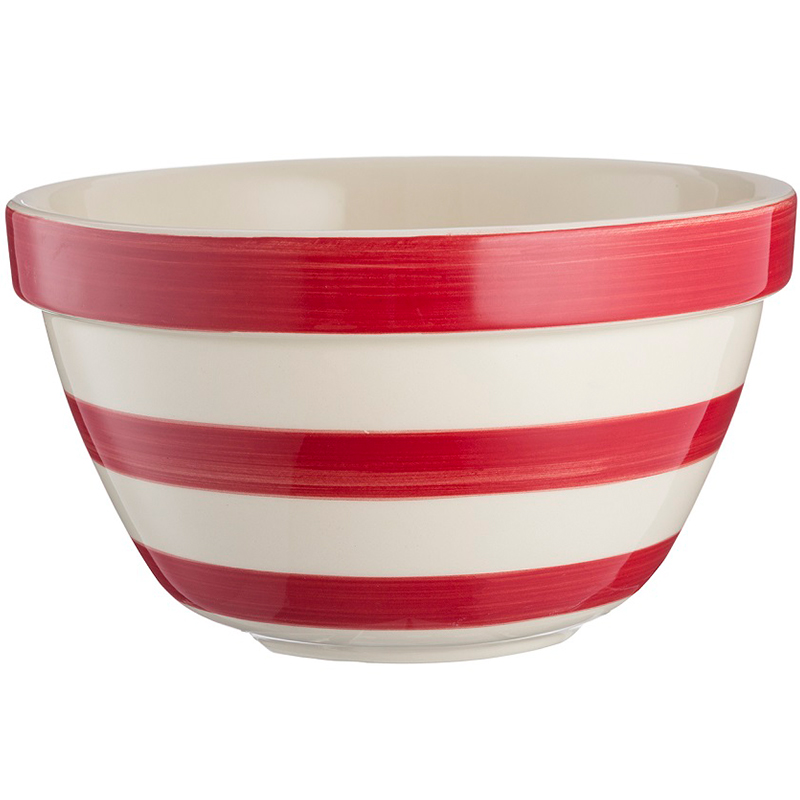 

Миска универсальная Stripes 22 см красная, Красный