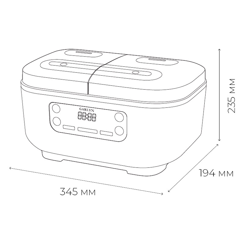 Мультиварка GARLYN MR-Duo 5