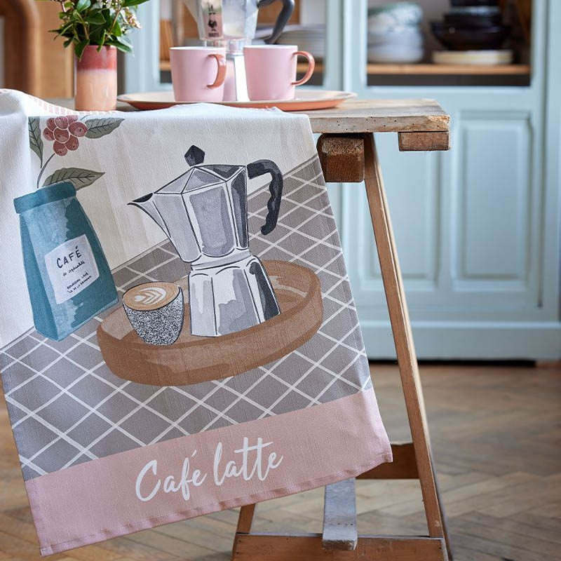 Полотенце кухонное Coucke Delices Sucres Café latte