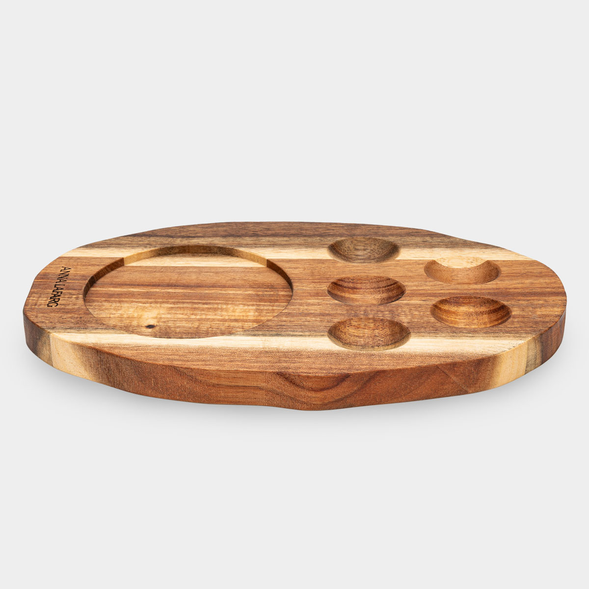 Блюдо пасхальное с местом для кулича Anna Lafarg Пасха Натуральная