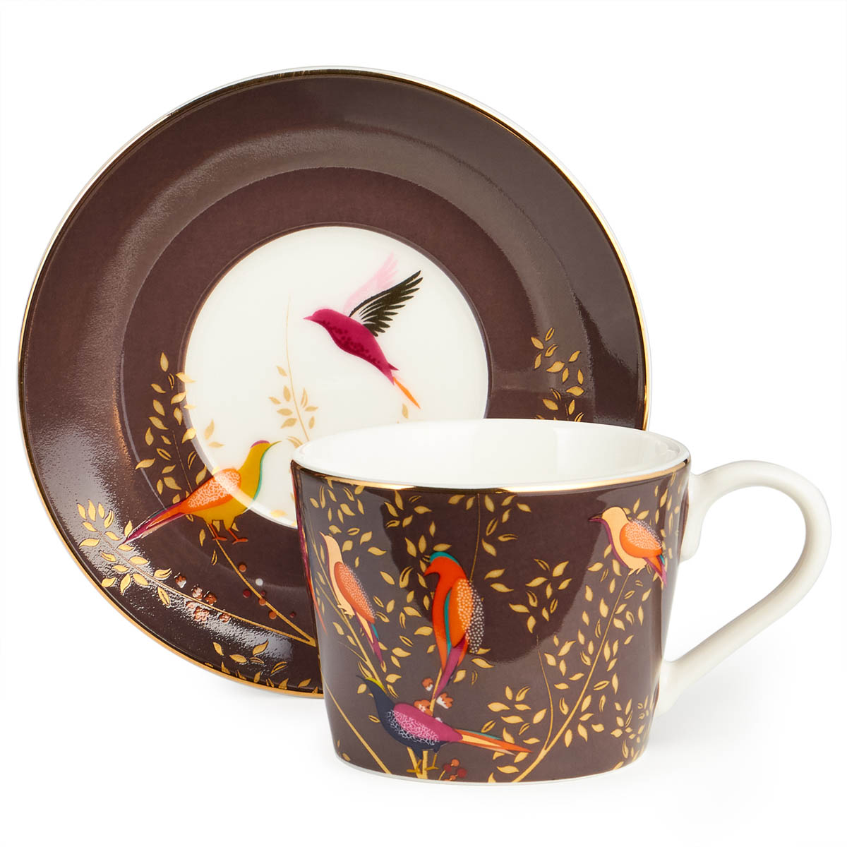 Набор кофейный Lefard Golden Birds 4 предмета на 2 персоны