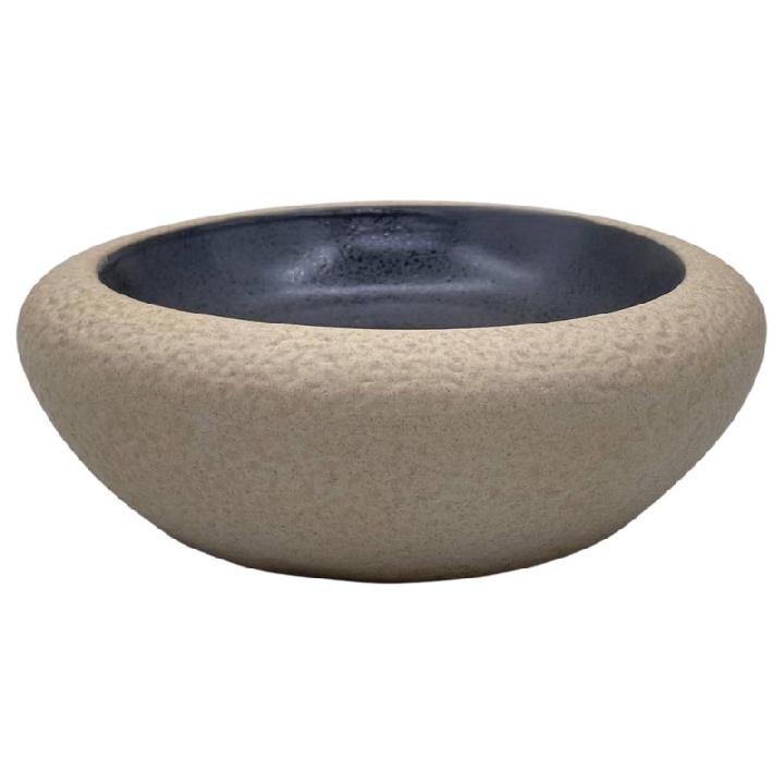 Салатник Kenai Ceramics PuraSangre, черно-коричневый