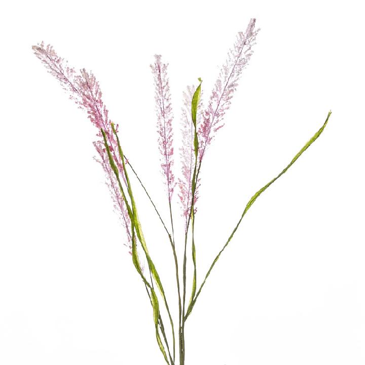 Искусственные цветы Silk-ka Полевица 81см, цвет розовый