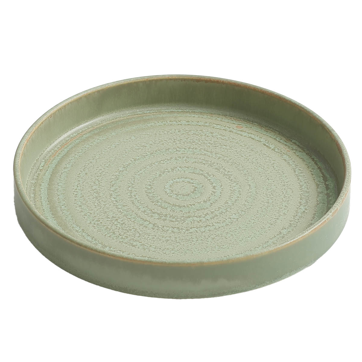 Тарелка с вертикальным бортом Home Chef Amber Green 23см