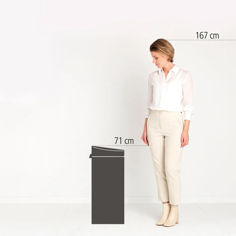 Мусорный бак Brabantia Touch Bin 30л