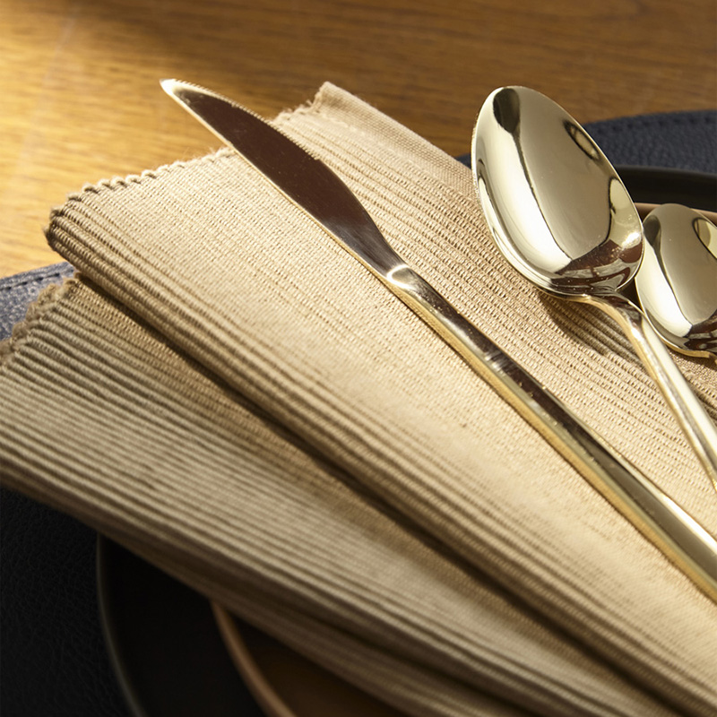 Набор столовых приборов Liberty Jones Pure 24 предмета на 6 персон, глянцевый золотой