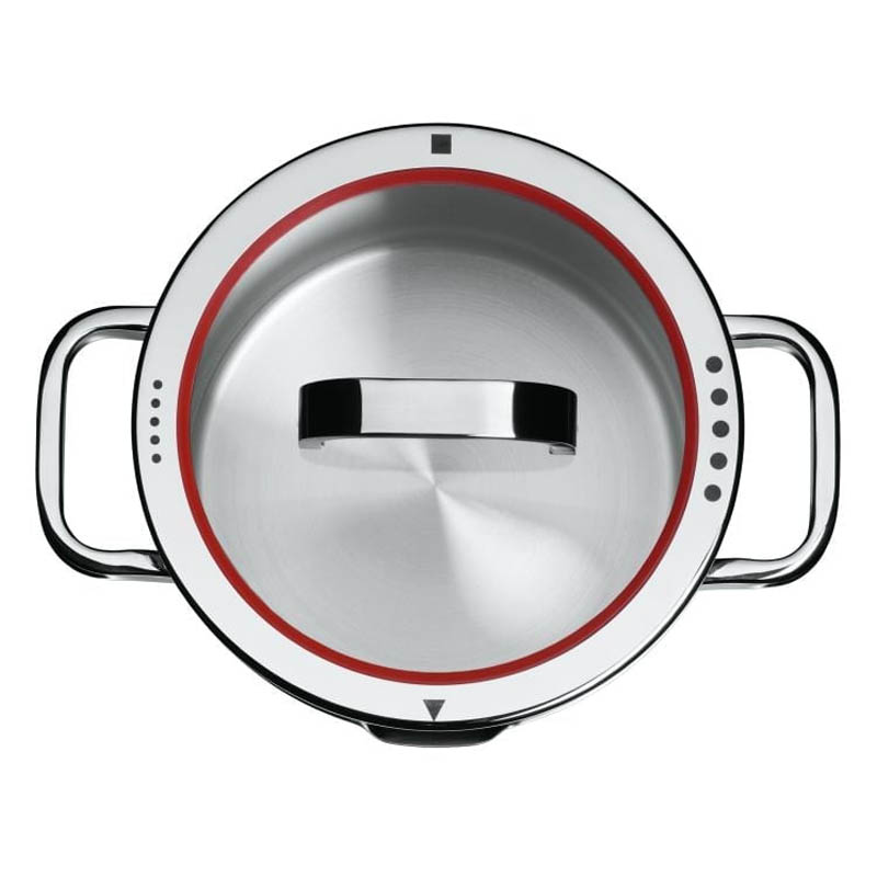 Кастрюля с крышкой низкая WMF Function4