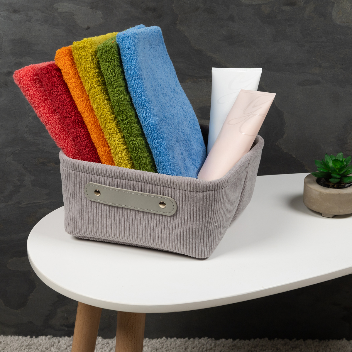 Полотенце махровое Lameirinho Aqua 70x140см, цвет оливковый