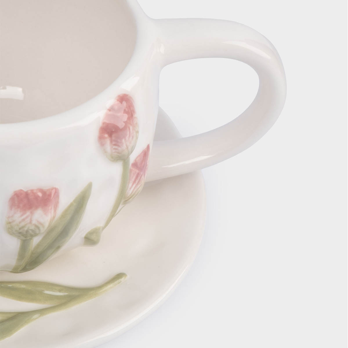 Пара чайная Anna Lafarg Тюльпаны