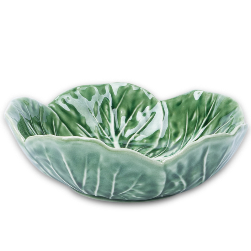 Салатник Bordallo Pinheiro Cabbage Natural 15x15x5,5 см