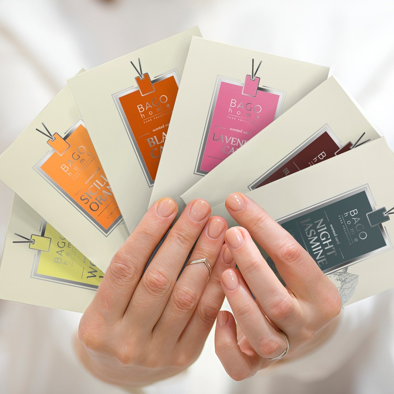 Аромакарточка саше BAGO home Неоклассика Цветущий жасмин