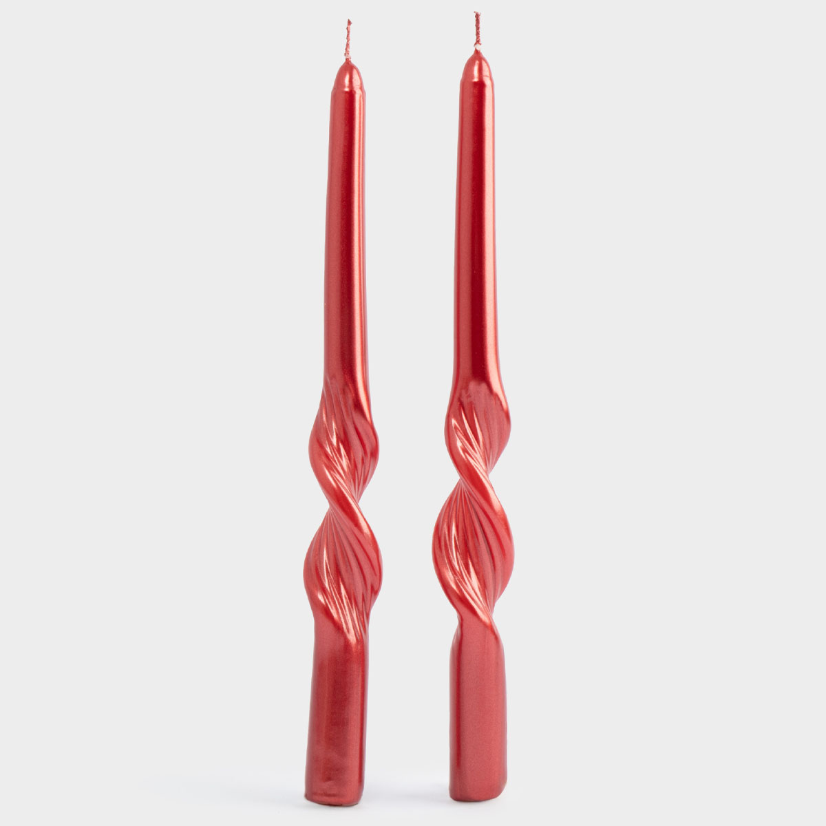 Набор свечей витых Anna Lafarg Новый Год green, 2шт