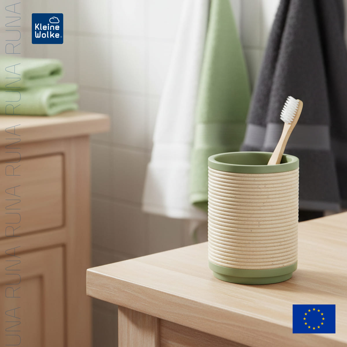 Стакан для зубных щеток Kleine Wolke Runa