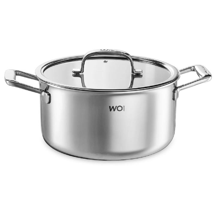 Кастрюля с крышкой Wo Home Verona 5,6л