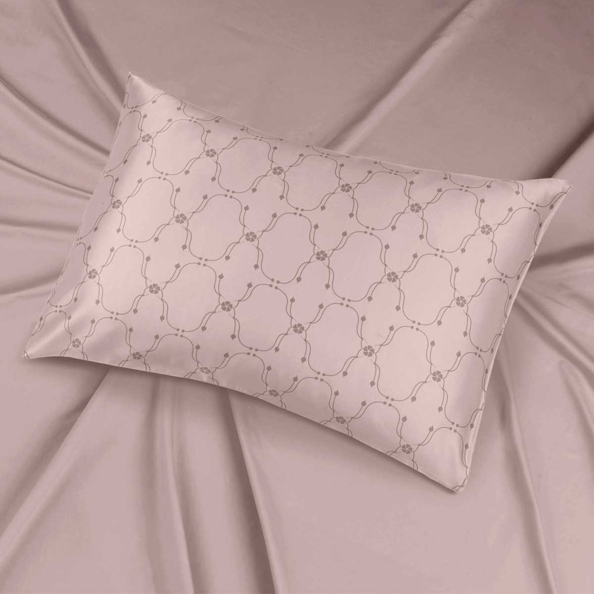 Наволочка Mollen Узор в пудровом, 50x70см