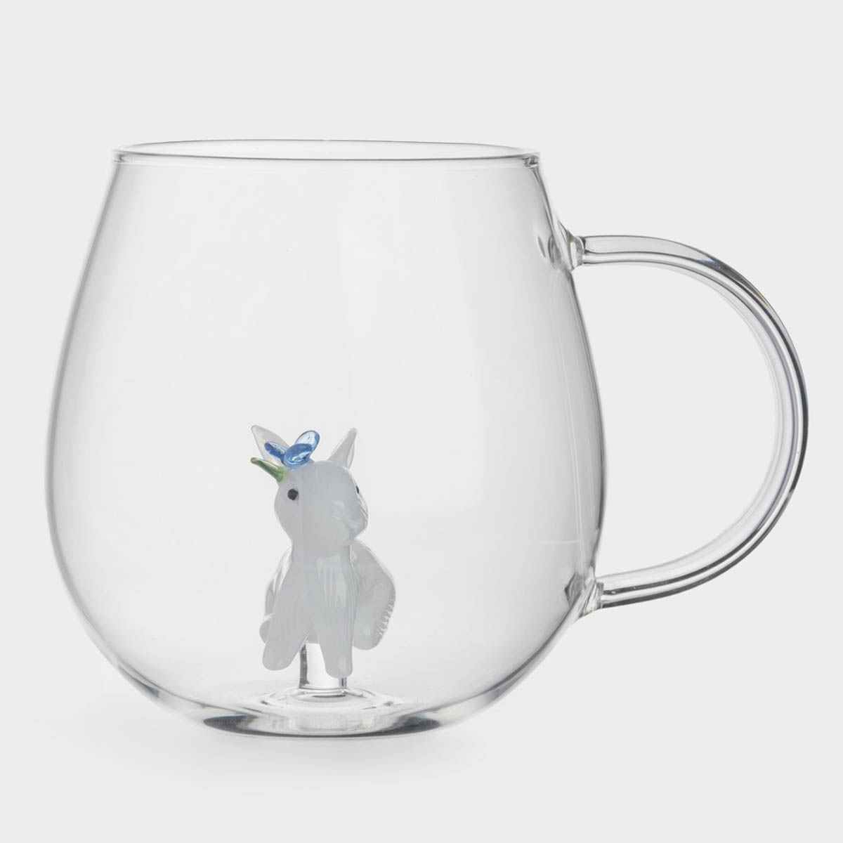 Кружка Anna Lafarg Пасха Золотая Кролик с цветком