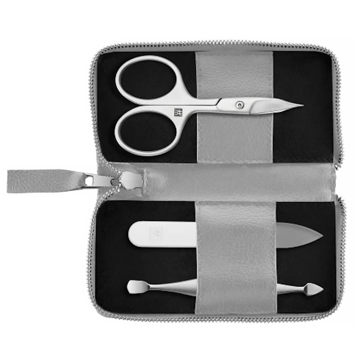 Набор маникюрный 3 предмета Zwilling Beauty Premium, серый