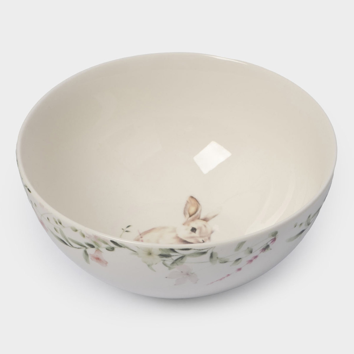 Салатник Anna Lafarg Пасха Золотая Кролик в цветах