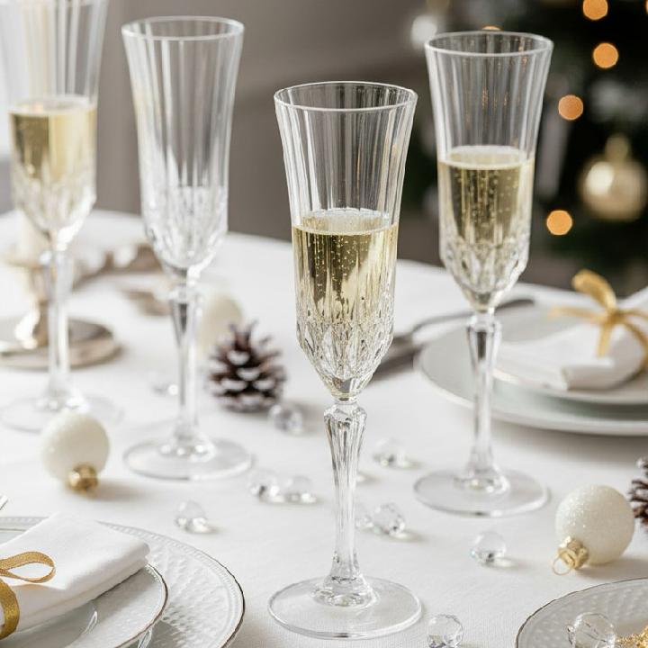 Набор бокалов для шампанского RCR Cristalleria Italiana Adagio 180мл, 6шт