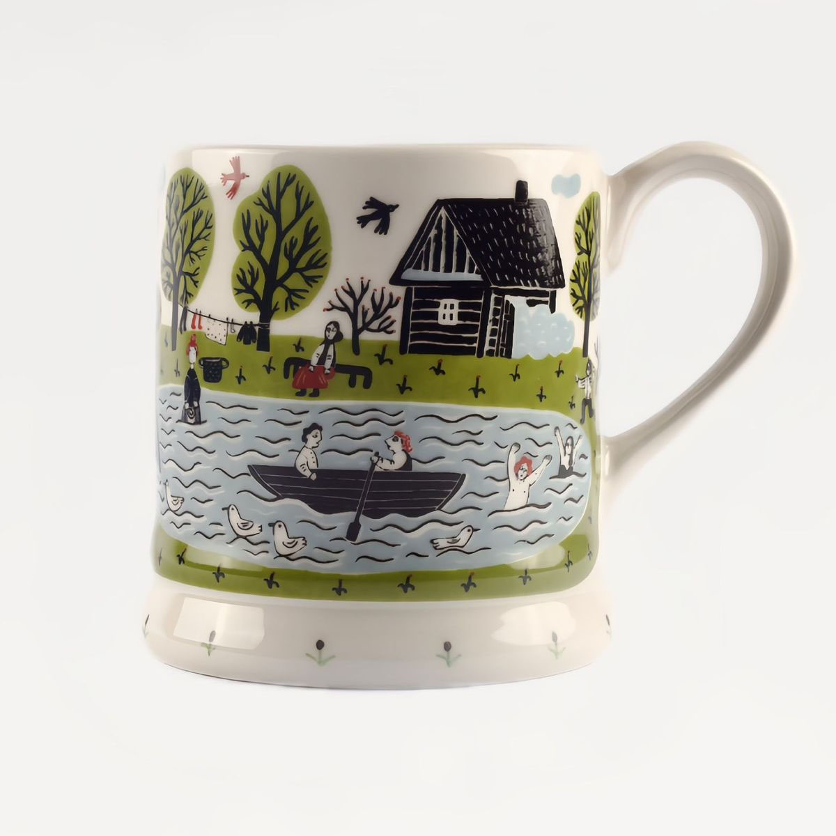 Кружка Дымов Керамика Владимир. Огород Уткина Деревня