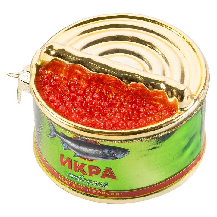 Елочное украшение Коломеев Икра, без упаковки