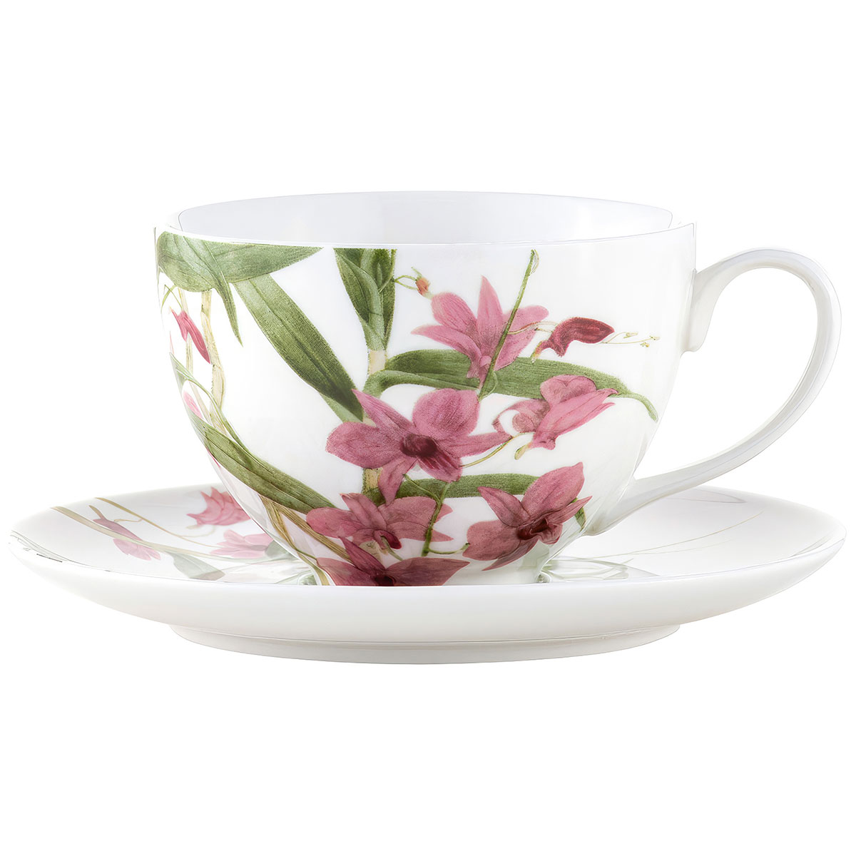 Чайная пара Maxwell & Williams Орхидея розовая